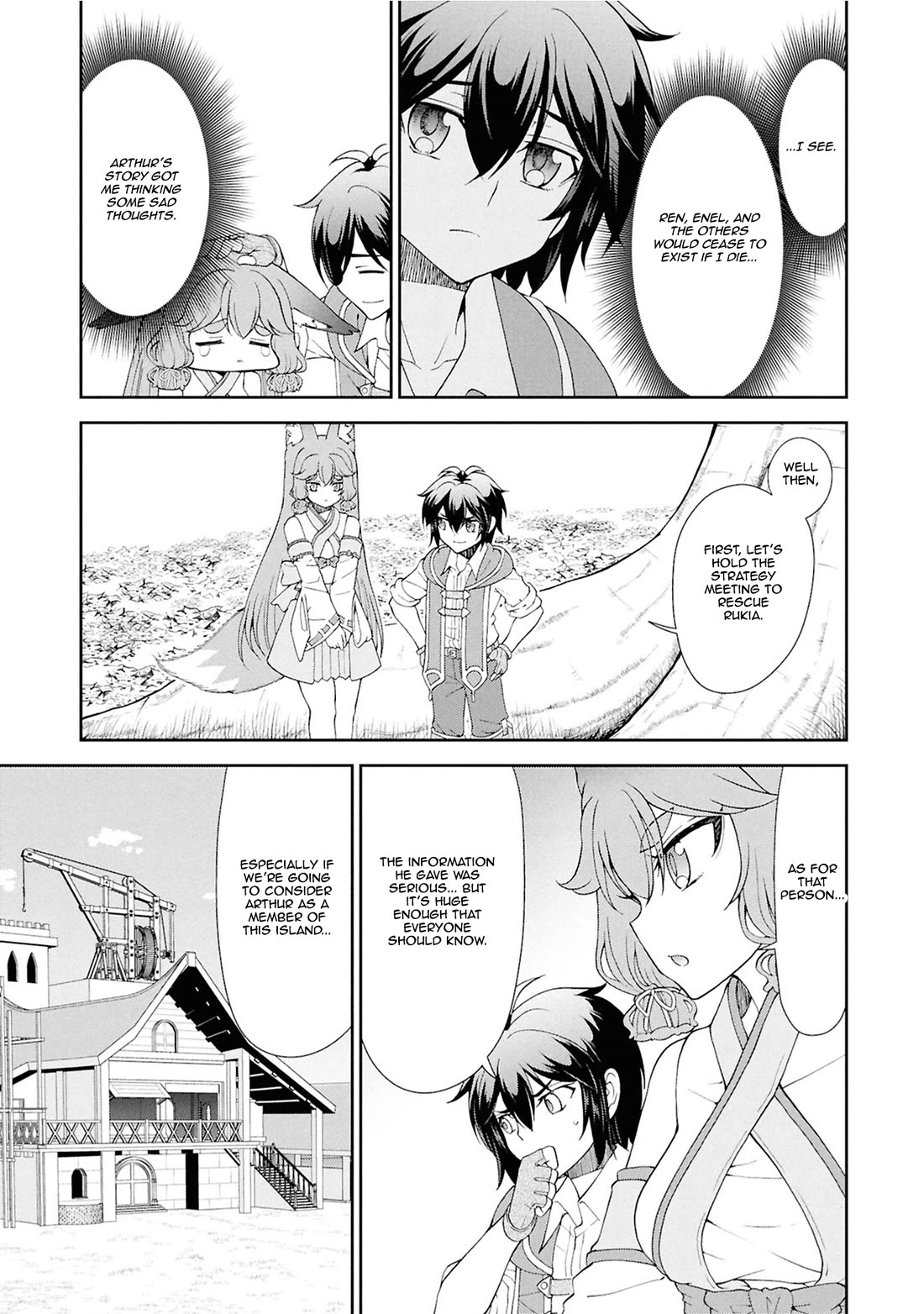 With Single Palm Founding a Pioneering Village a in Another World - Live With The Married Girls in Uninhabited Island Life ~ Chapter 57 page 15 - Chapter 57