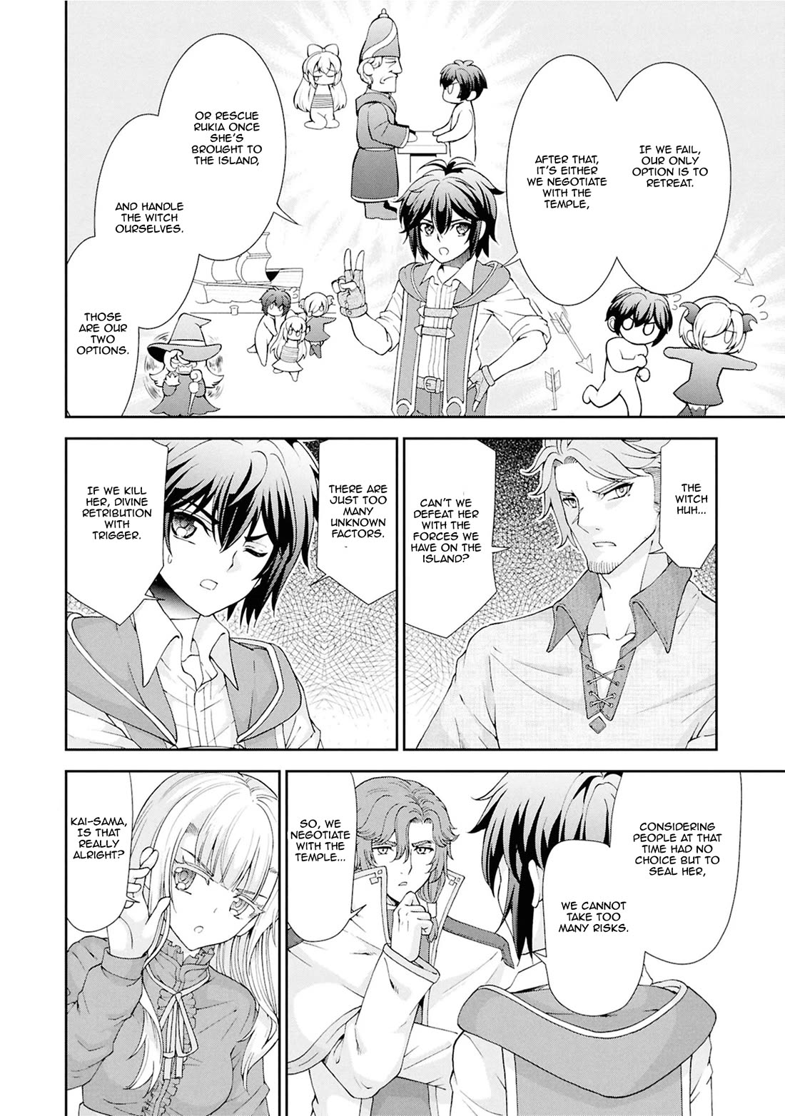 With Single Palm Founding a Pioneering Village a in Another World - Live With The Married Girls in Uninhabited Island Life ~ Chapter 57 page 18 - Chapter 57