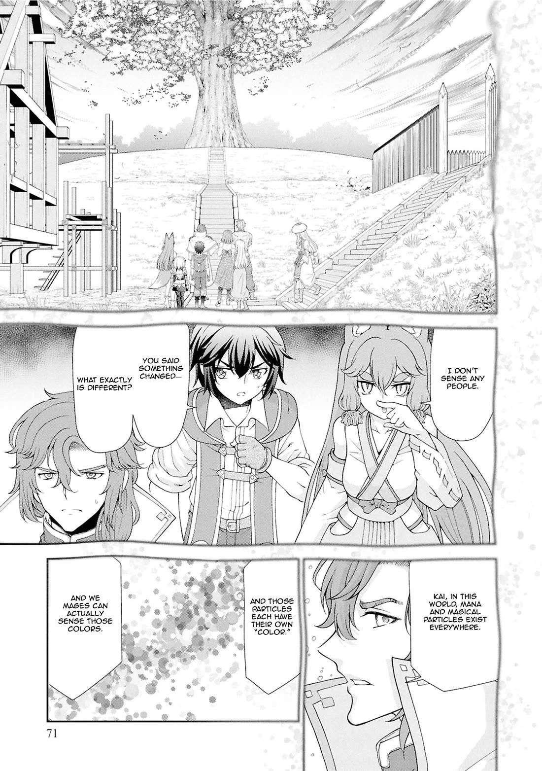 With Single Palm Founding a Pioneering Village a in Another World - Live With The Married Girls in Uninhabited Island Life ~ Chapter 57 page 23 - Chapter 57