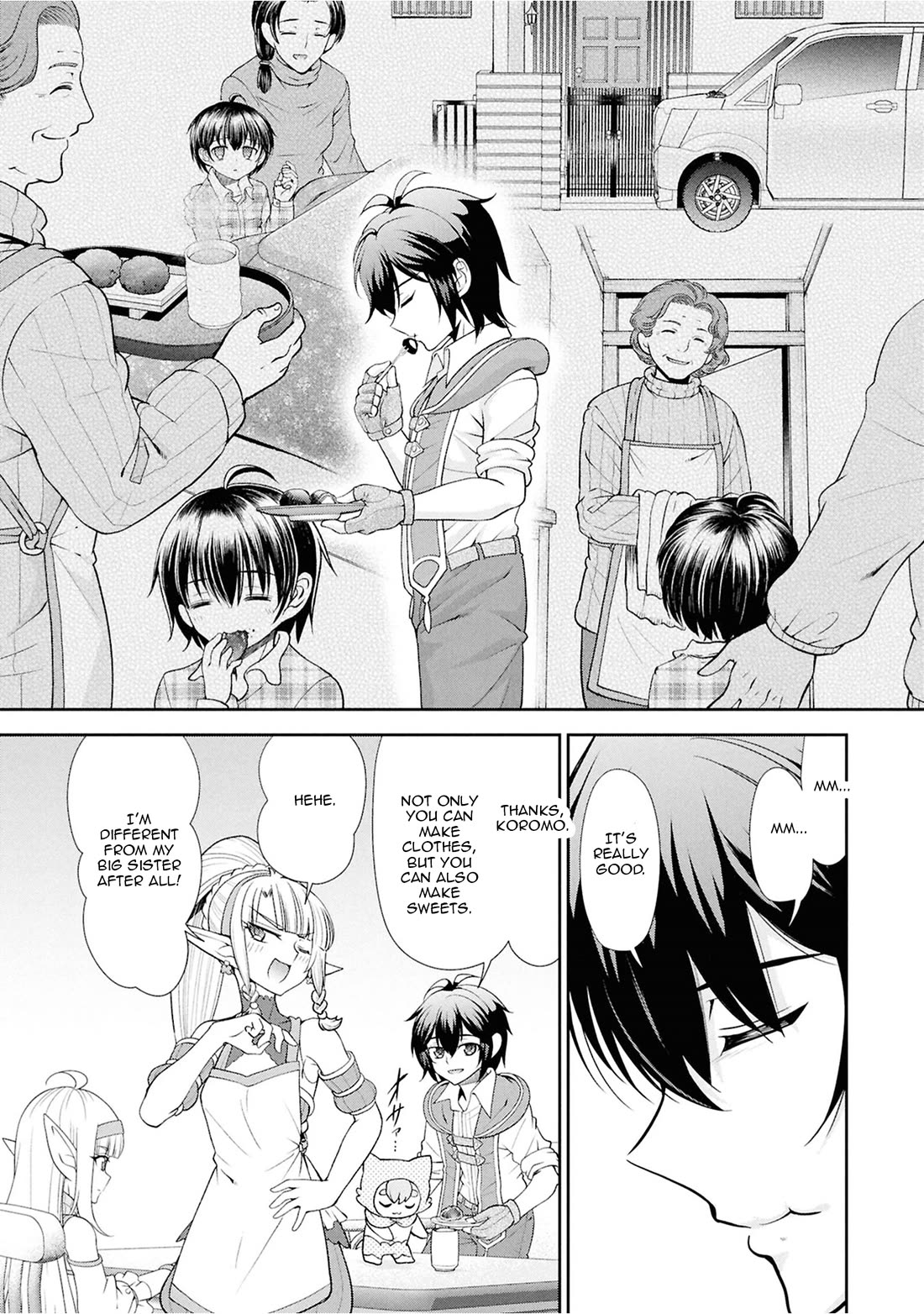 With Single Palm Founding a Pioneering Village a in Another World - Live With The Married Girls in Uninhabited Island Life ~ Chapter 58 page 12 - Chapter 58