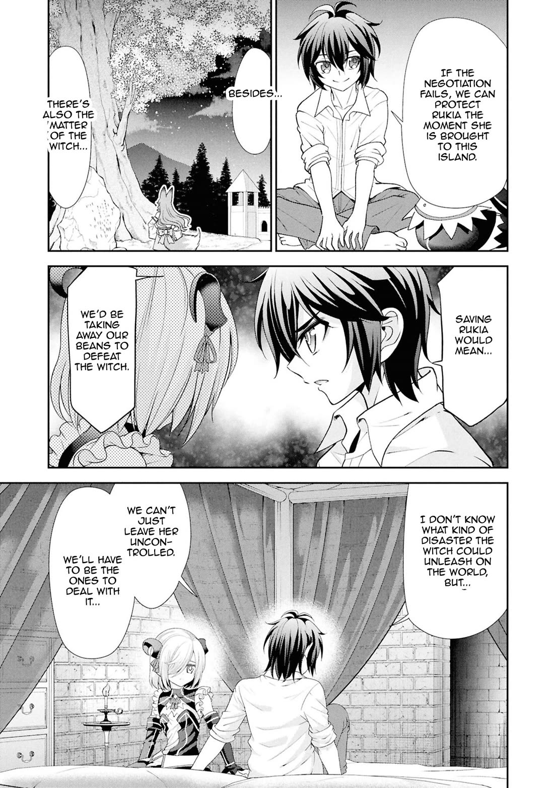 With Single Palm Founding a Pioneering Village a in Another World - Live With The Married Girls in Uninhabited Island Life ~ Chapter 59 page 11 - Chapter 59