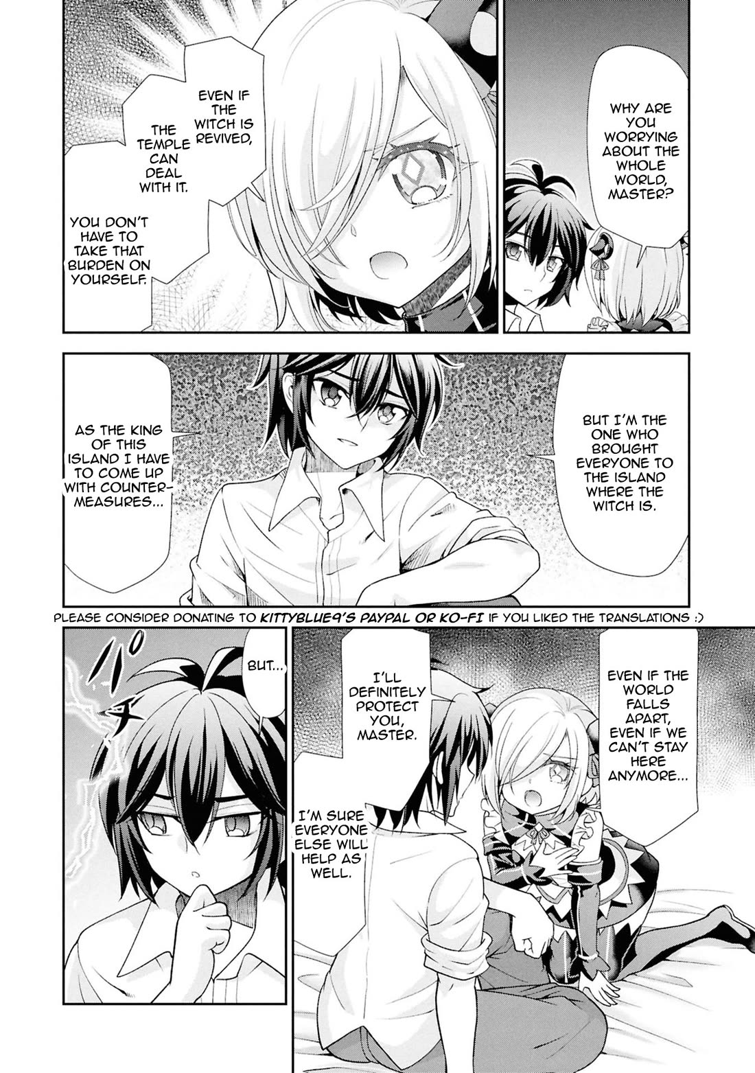 With Single Palm Founding a Pioneering Village a in Another World - Live With The Married Girls in Uninhabited Island Life ~ Chapter 59 page 12 - Chapter 59
