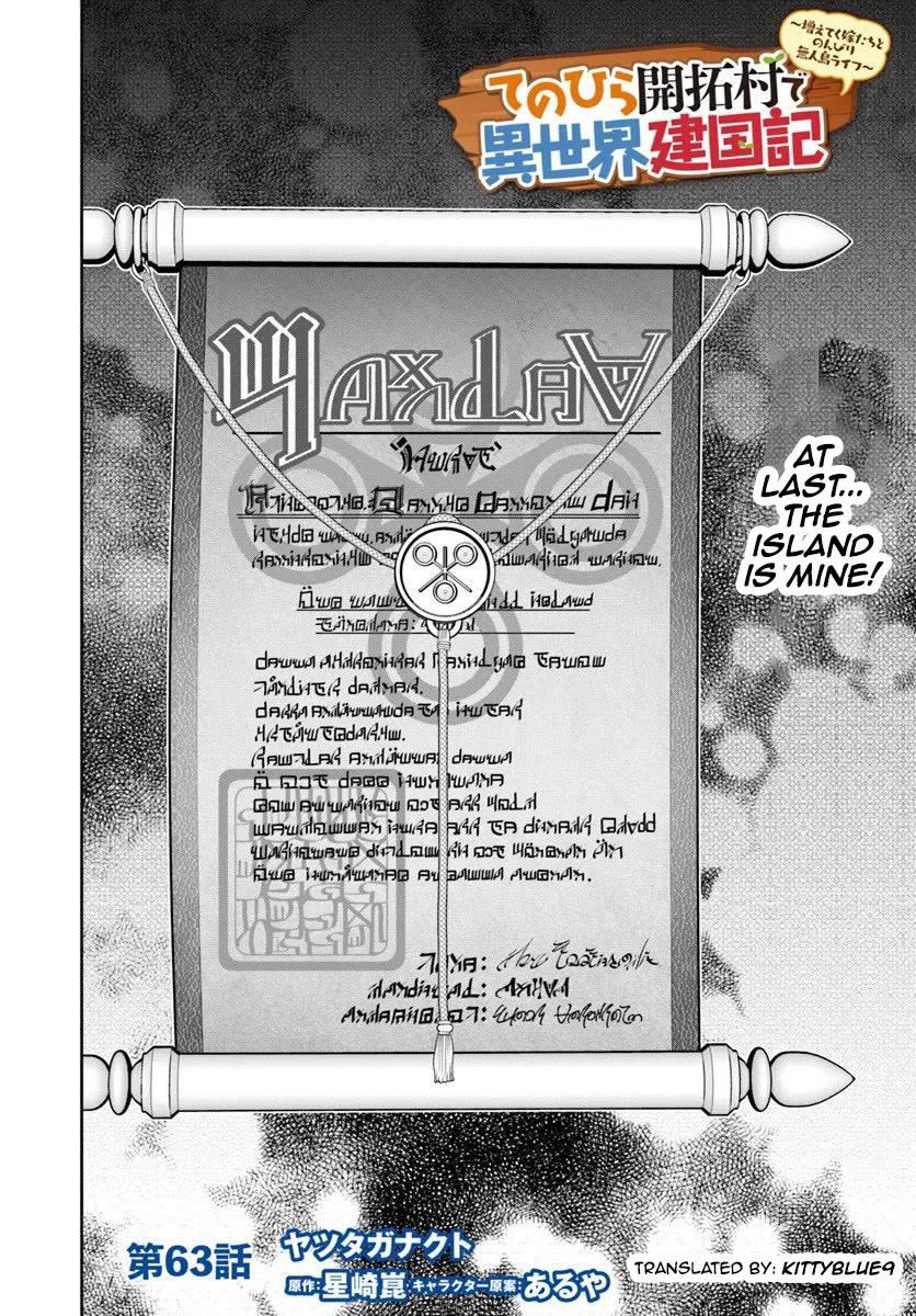 With Single Palm Founding a Pioneering Village a in Another World - Live With The Married Girls in Uninhabited Island Life ~ Chapter 63 page 2 - Chapter 63