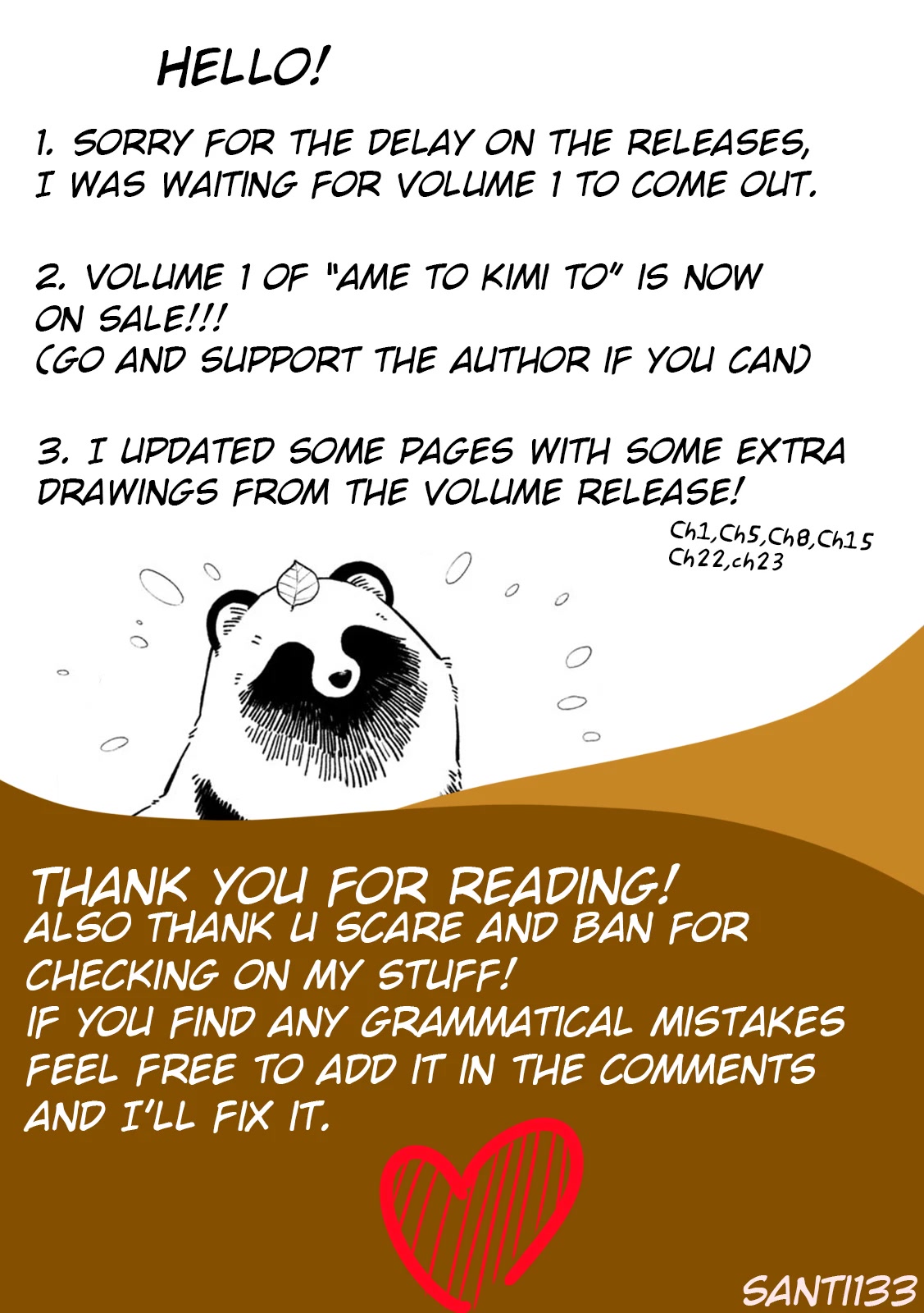 With You and the Rain Chapter 23.2 page 5 - Chapter 23.2: Volume extra. POOL 2/3