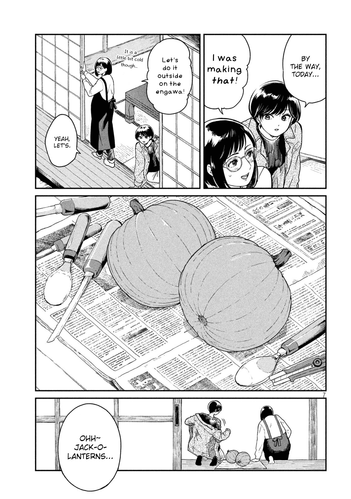 With You and the Rain Chapter 34 page 7 - Chapter 34: Halloween