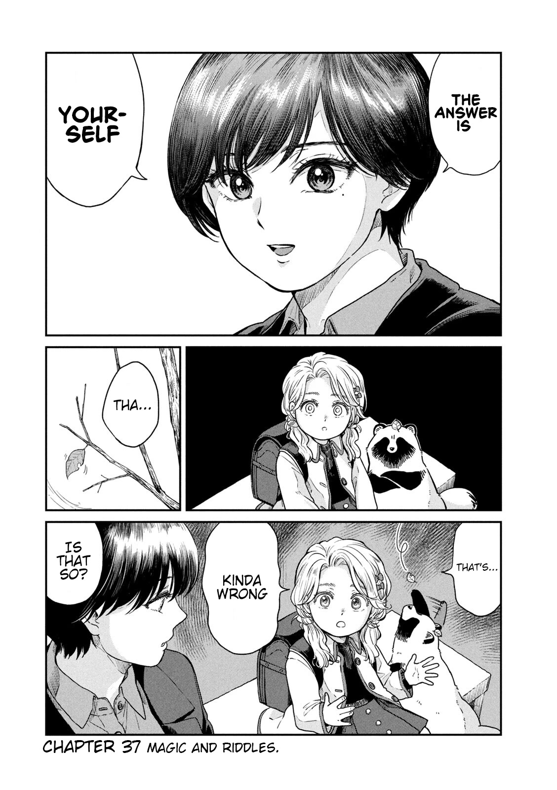 With You and the Rain Chapter 37 page 4 - Chapter 37: Magic and riddles