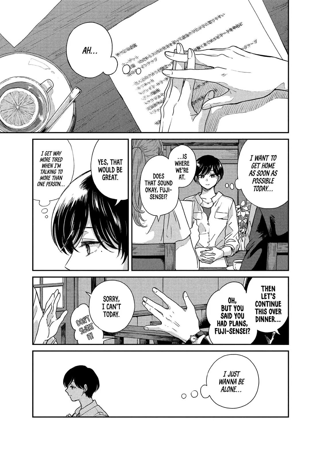 With You and the Rain Chapter 64 page 13 - Chapter 64: Vending Machine