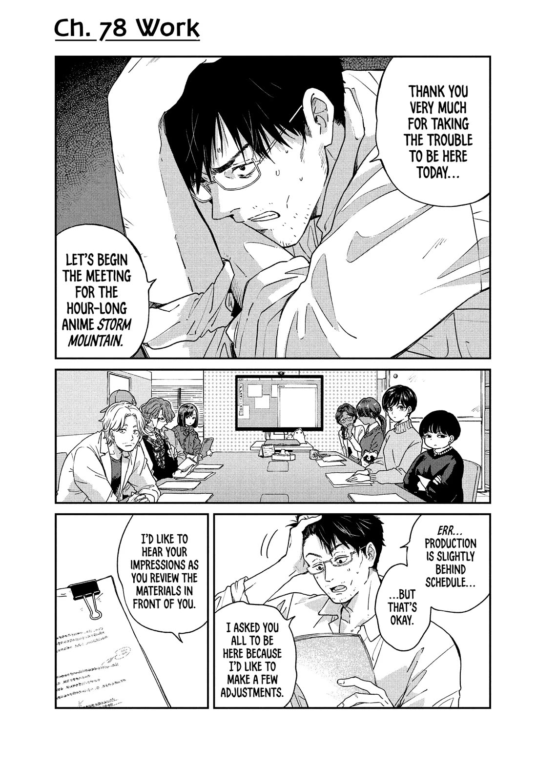 With You and the Rain Chapter 78 page 1 - Chapter 78: Work