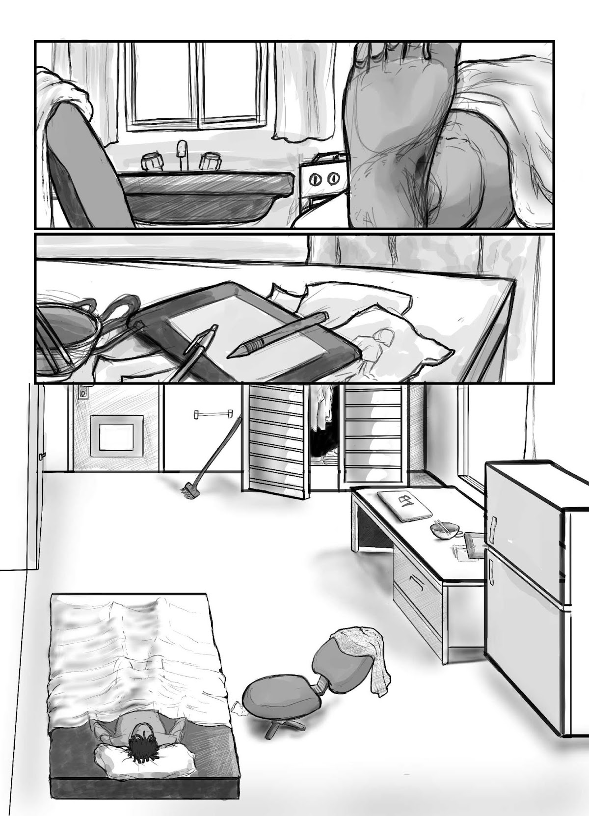 Within The Minority Chapter 0.2 page 2 - Chapter 0 v2 : What would you do?