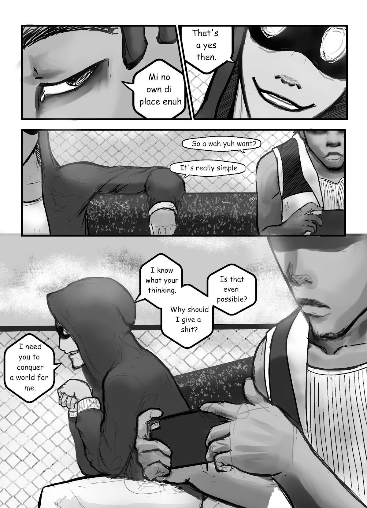 Within The Minority Chapter 0.2 page 20 - Chapter 0 v2 : What would you do?