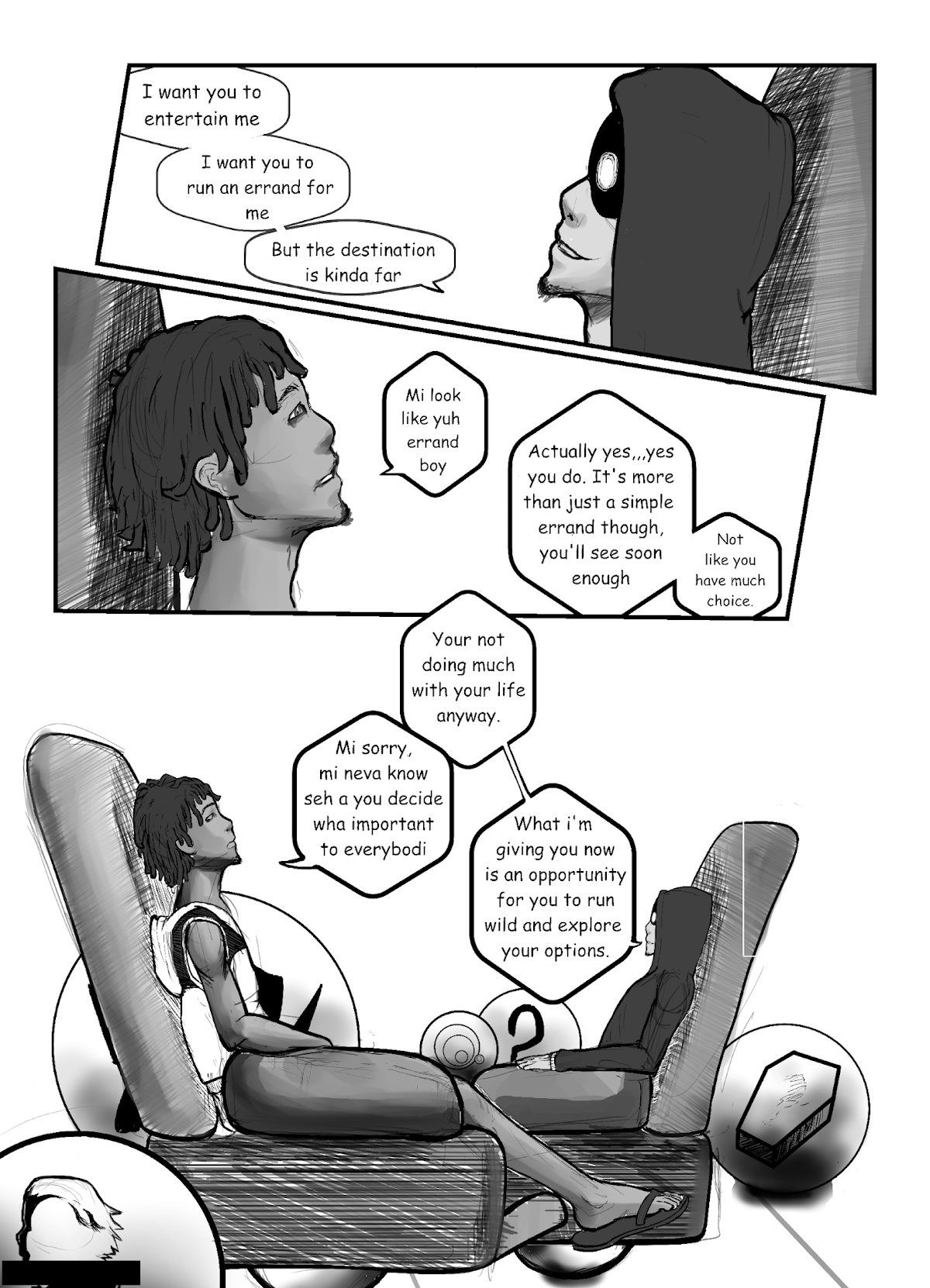 Within The Minority Chapter 0.2 page 22 - Chapter 0 v2 : What would you do?