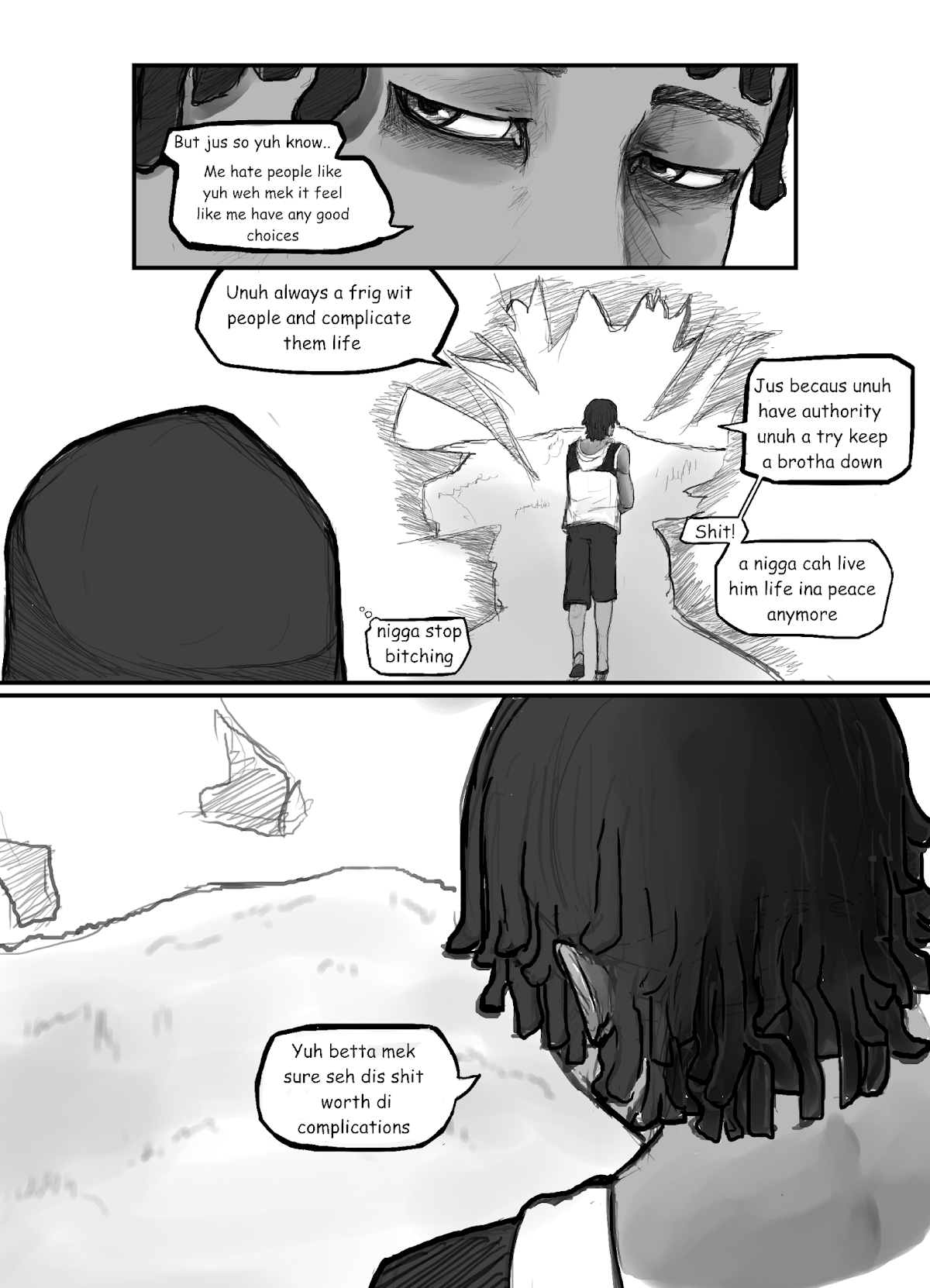 Within The Minority Chapter 0.2 page 24 - Chapter 0 v2 : What would you do?