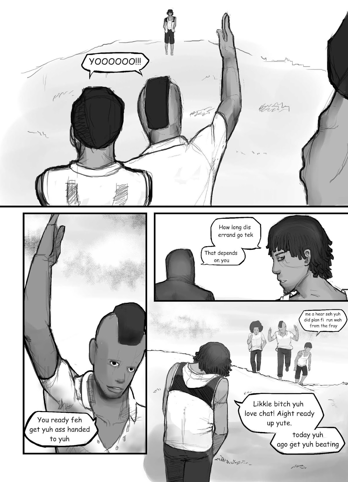 Within The Minority Chapter 0.2 page 25 - Chapter 0 v2 : What would you do?