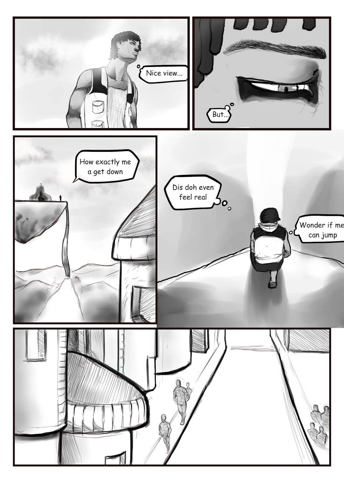 Within The Minority Chapter 0.2 page 33 - Chapter 0 v2 : What would you do?