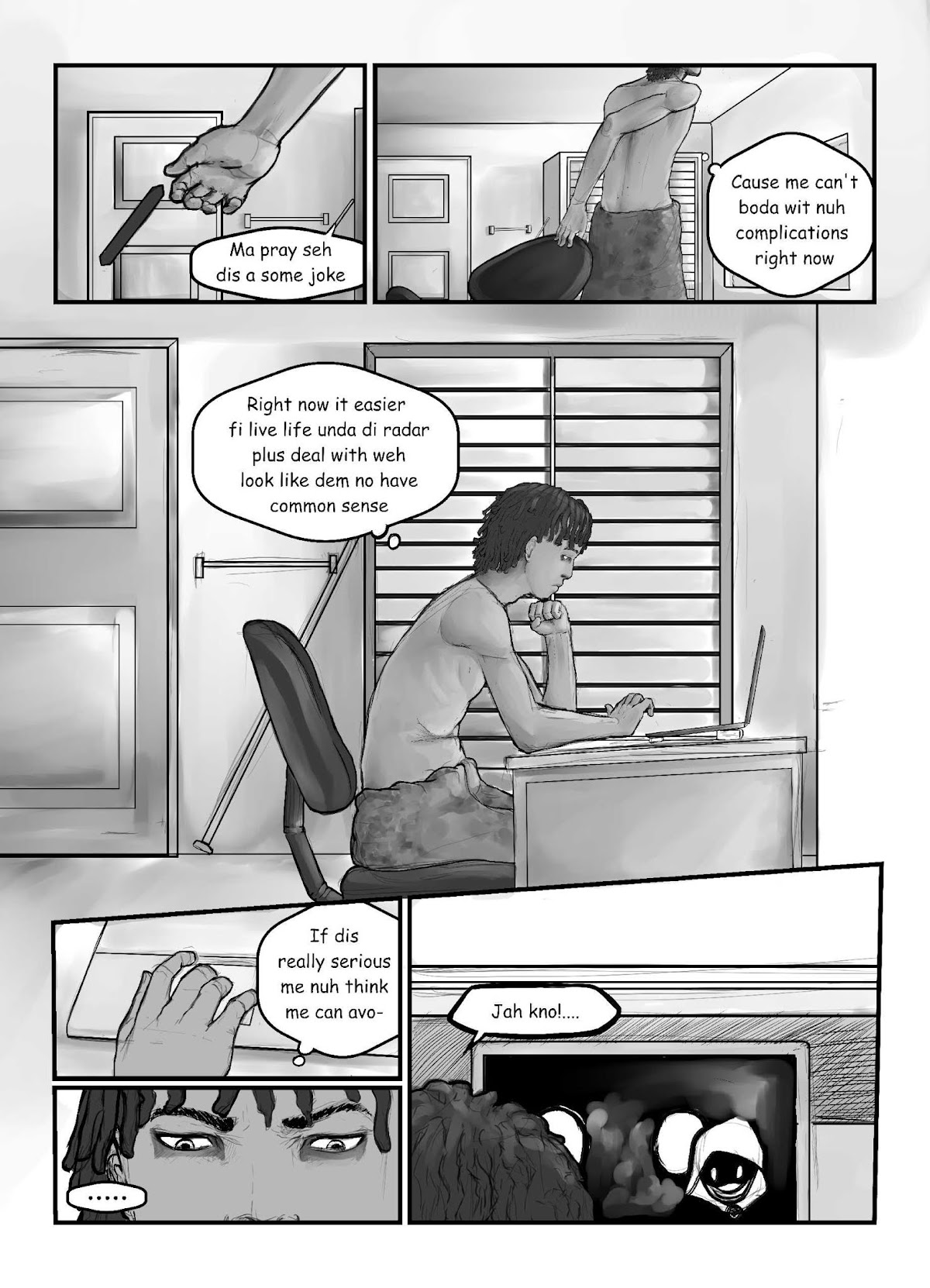 Within The Minority Chapter 0.2 page 5 - Chapter 0 v2 : What would you do?