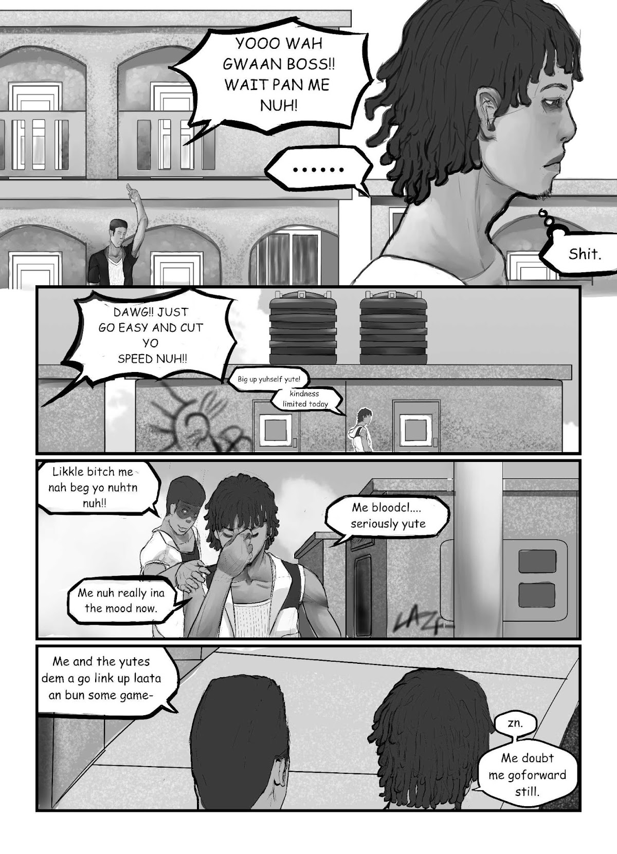 Within The Minority Chapter 0.2 page 7 - Chapter 0 v2 : What would you do?