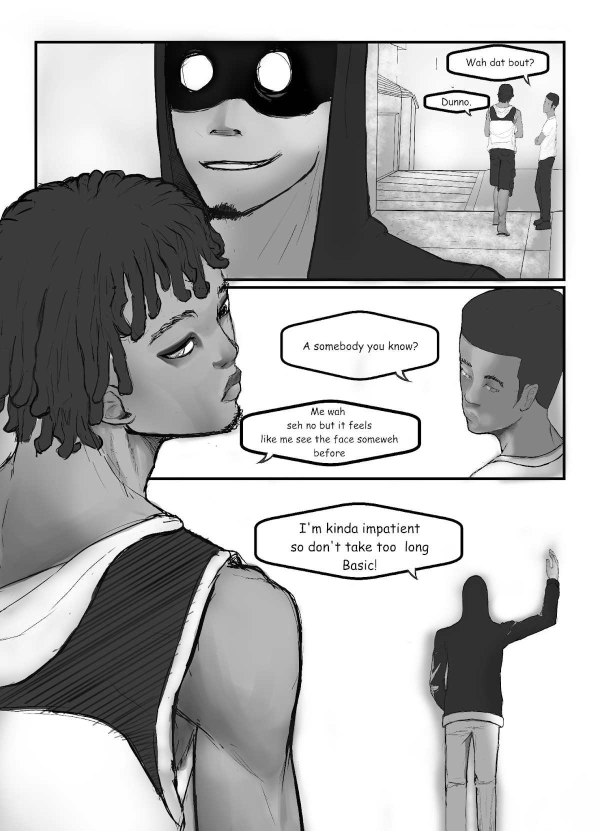 Within The Minority Chapter 0.2 page 9 - Chapter 0 v2 : What would you do?
