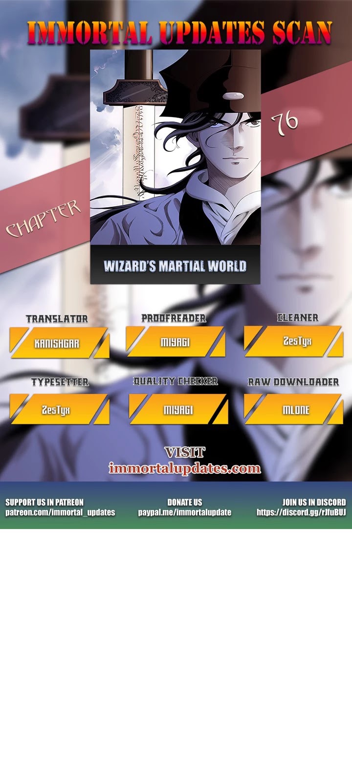 Wizard's Martial World Chapter 76 page 1 - Chapter 76