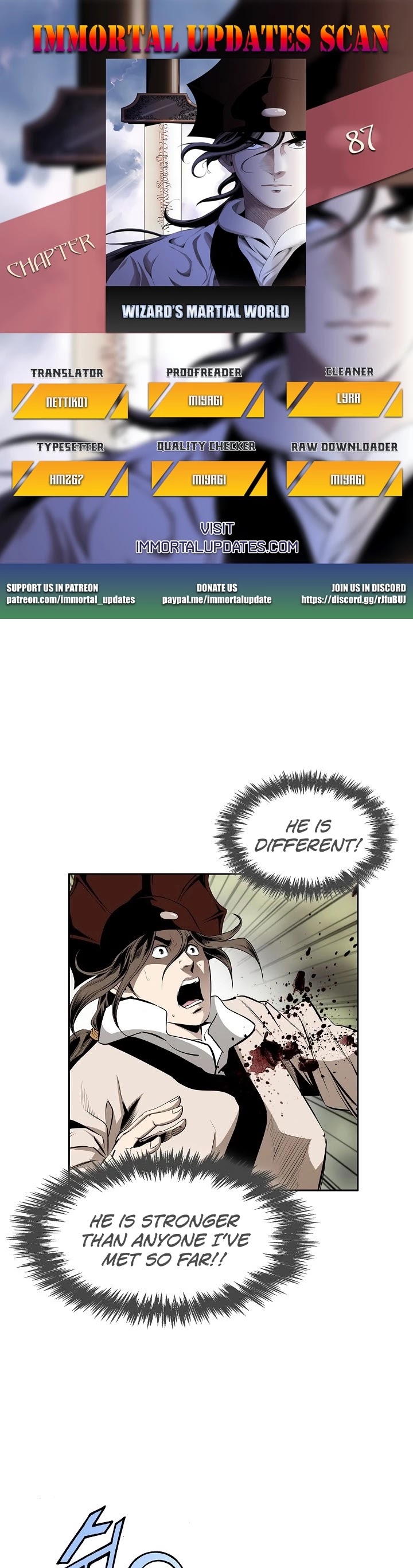 Wizard's Martial World Chapter 87 page 1 - Chapter 87