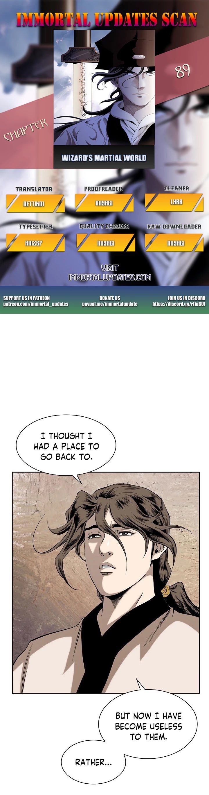 Wizard's Martial World Chapter 89 page 1 - Chapter 89
