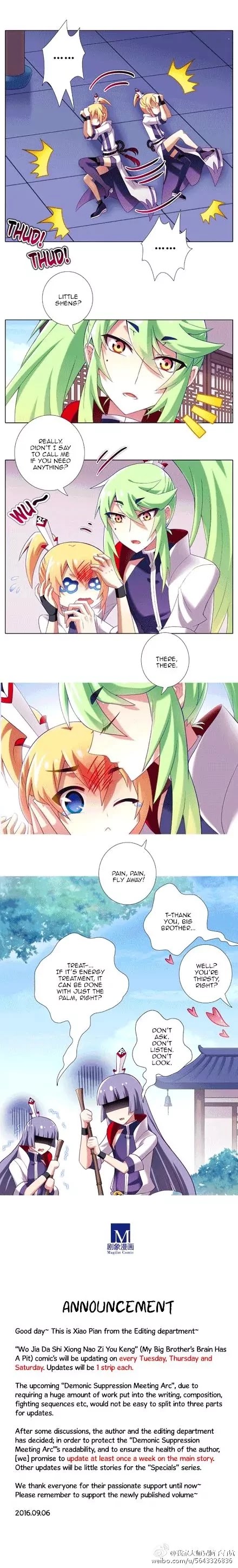 Wo Jia Dashi Xiong Naozi You Keng Chapter 173.1 page 2 - Chapter 173.1