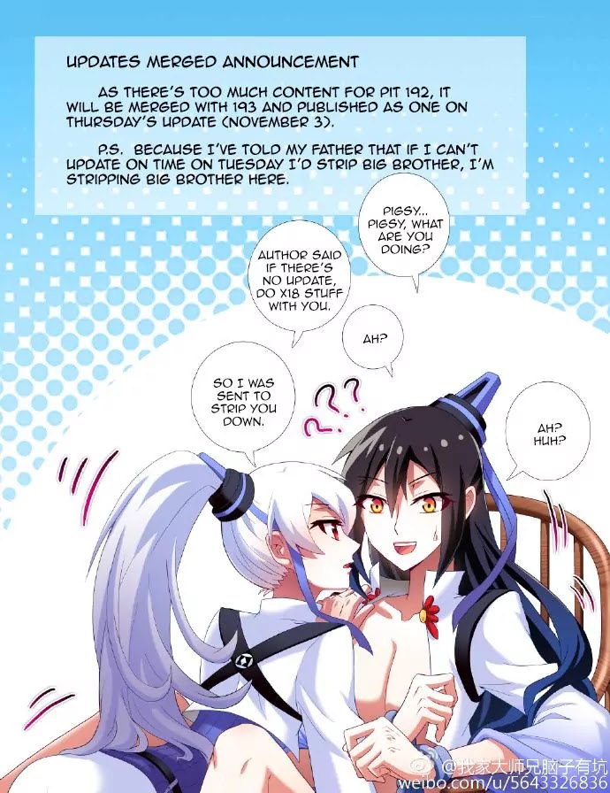 Wo Jia Dashi Xiong Naozi You Keng Chapter 191.5 page 3 - Chapter 191.5