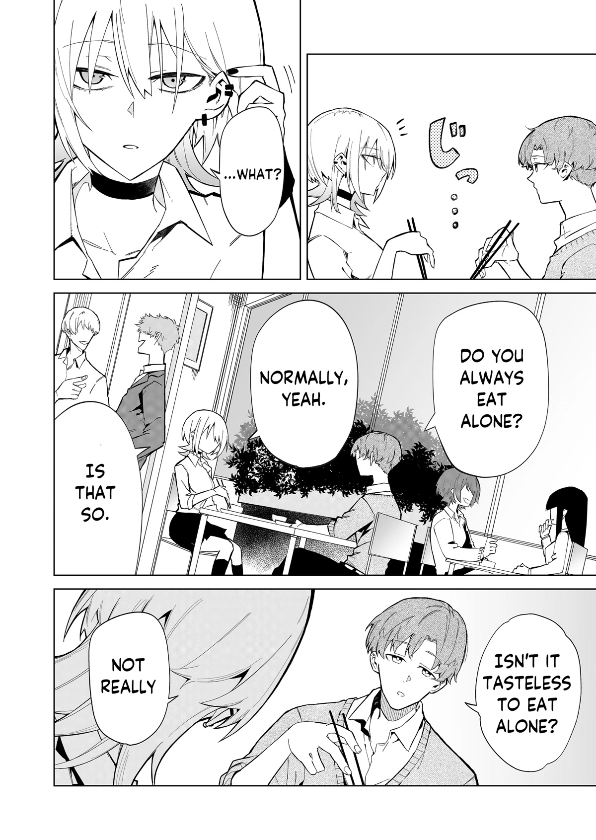 Wolf-chan Is Trying to Feign Indifference Chapter 1 page 6 - Chapter 1: Lone Wolf