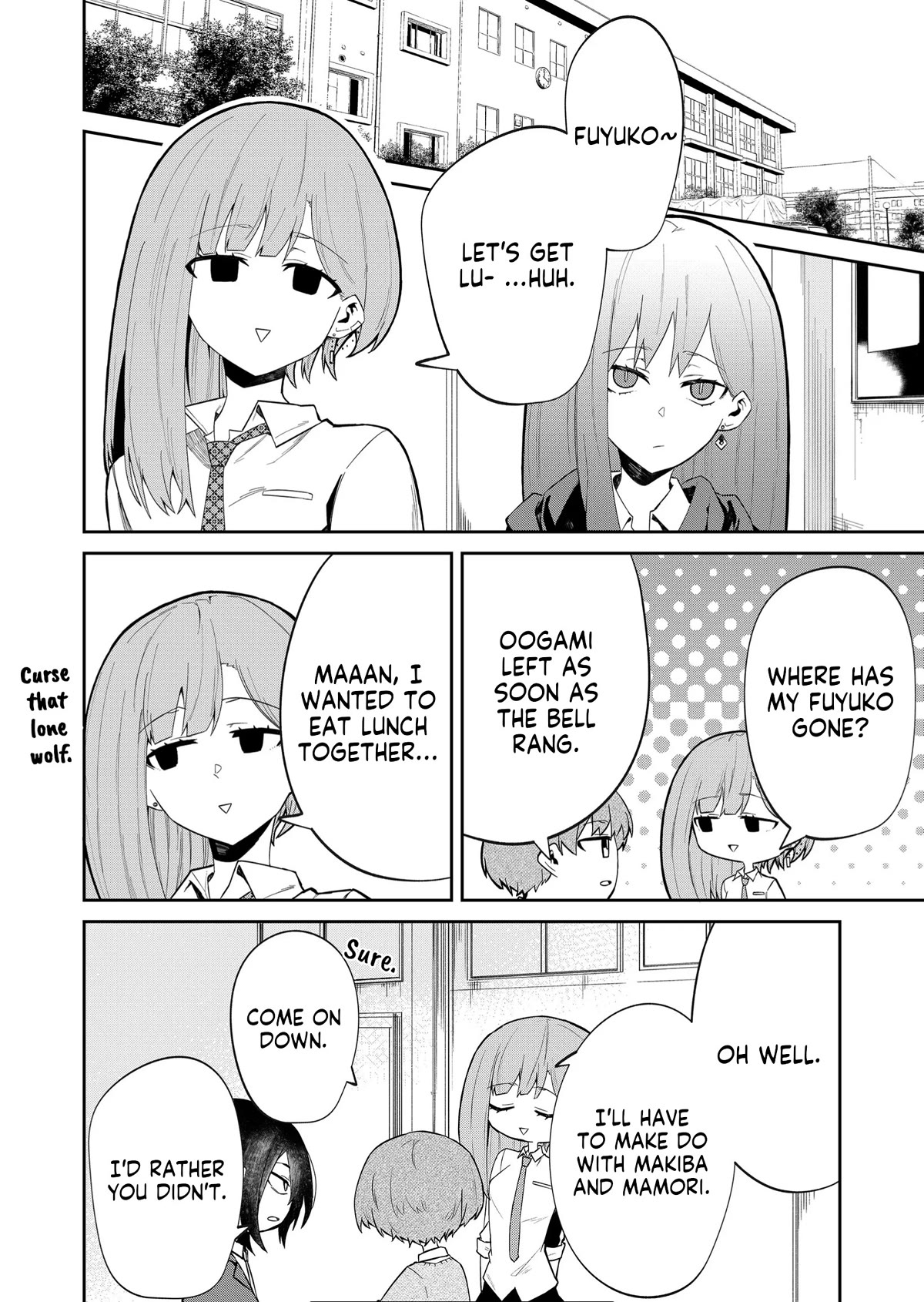 Wolf-chan Is Trying to Feign Indifference Chapter 10 page 2 - Chapter 10: Lone Wolf and Shared Table