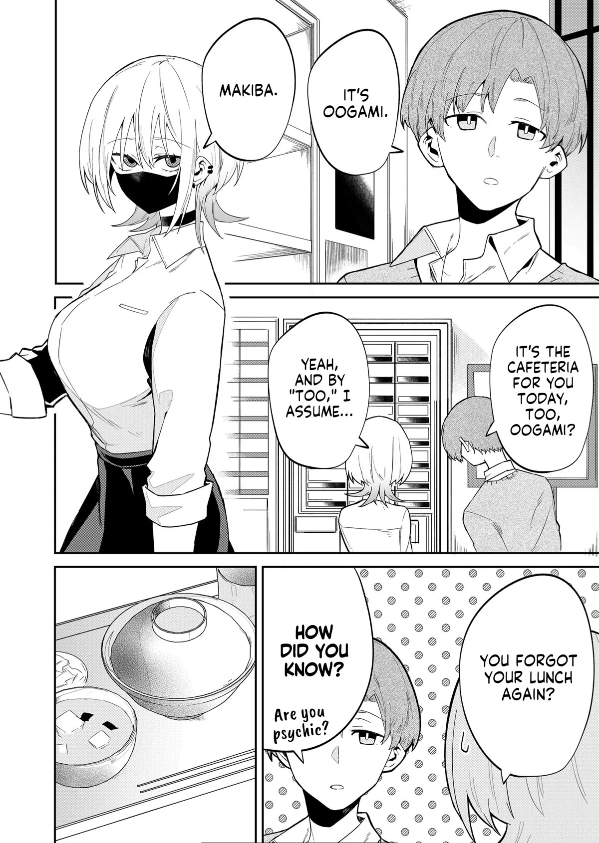 Wolf-chan Is Trying to Feign Indifference Chapter 10 page 4 - Chapter 10: Lone Wolf and Shared Table