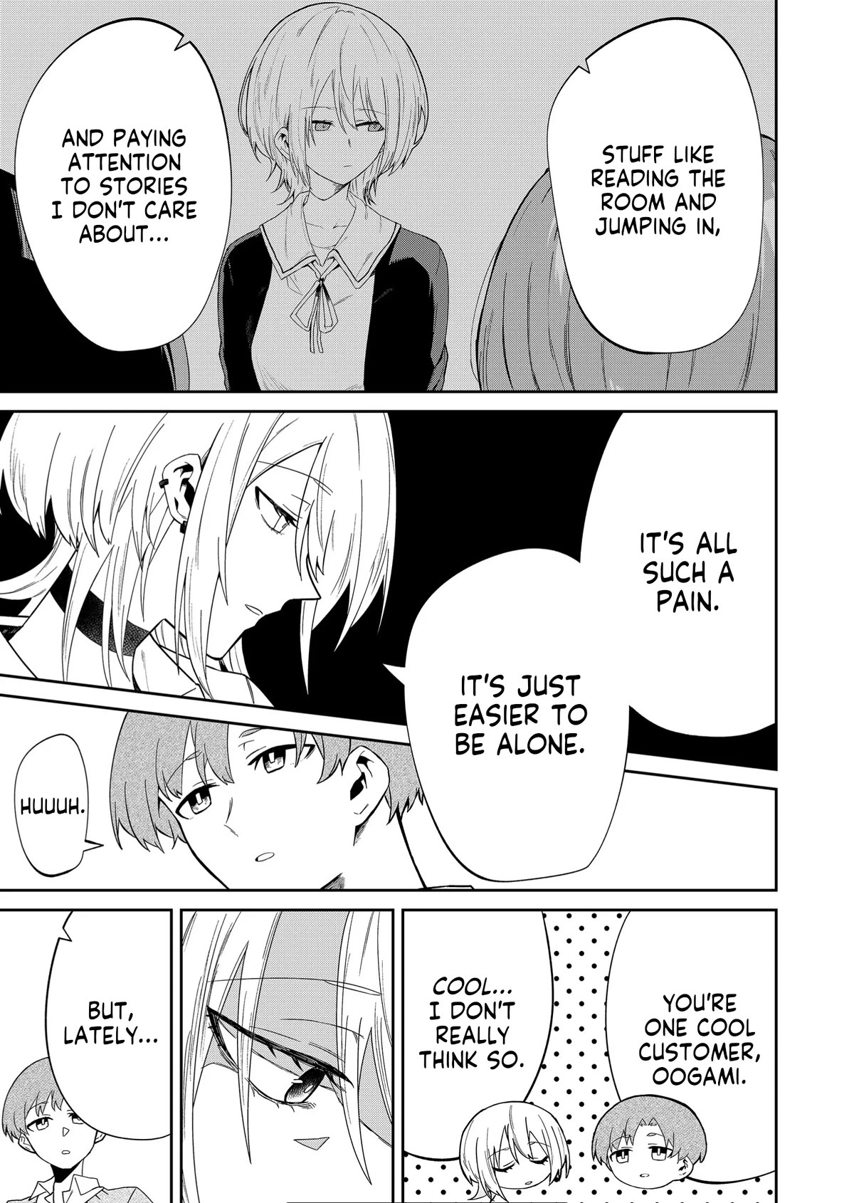 Wolf-chan Is Trying to Feign Indifference Chapter 10 page 7 - Chapter 10: Lone Wolf and Shared Table