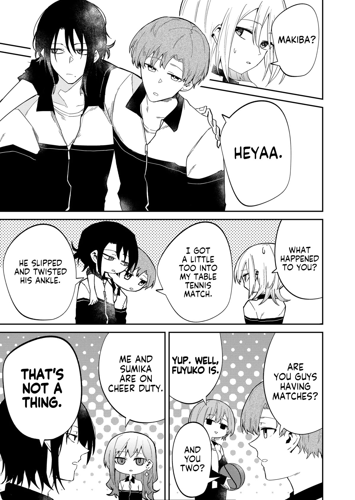 Wolf-chan Is Trying to Feign Indifference Chapter 11 page 13 - Chapter 11: Sin and Basketball