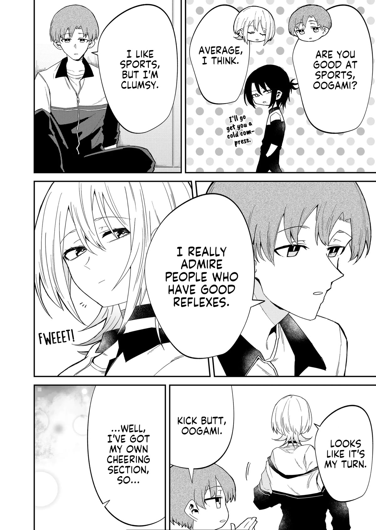 Wolf-chan Is Trying to Feign Indifference Chapter 11 page 14 - Chapter 11: Sin and Basketball