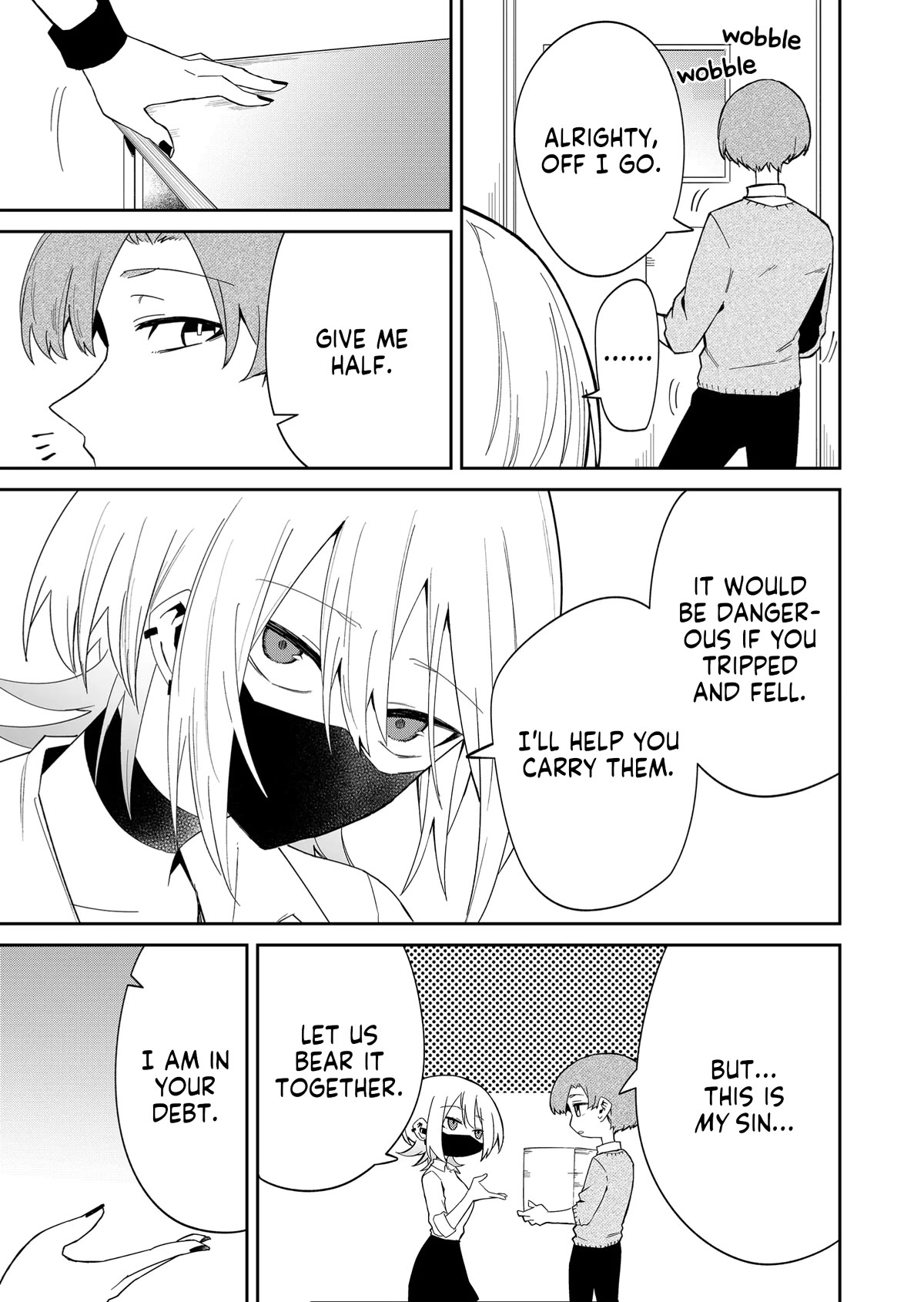 Wolf-chan Is Trying to Feign Indifference Chapter 11 page 3 - Chapter 11: Sin and Basketball