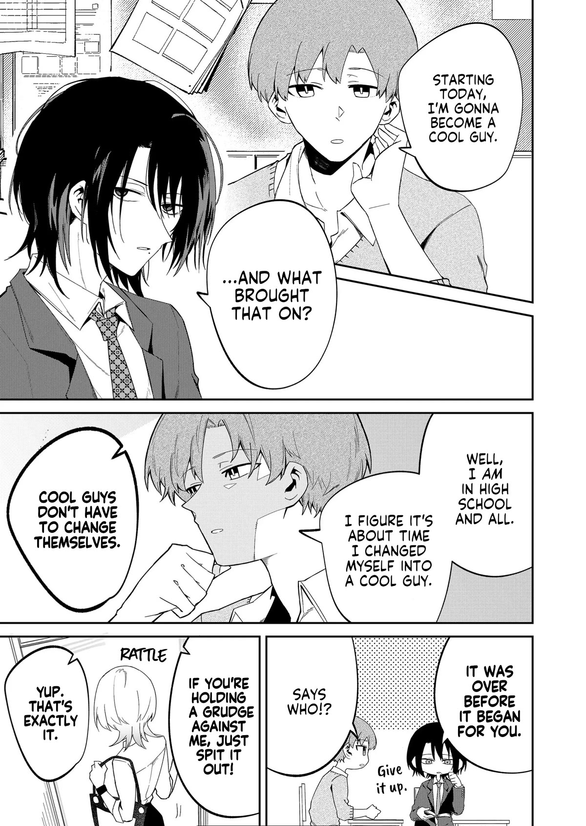 Wolf-chan Is Trying to Feign Indifference Chapter 12 page 11 - Chapter 12: Psychological Test and Change of Character
