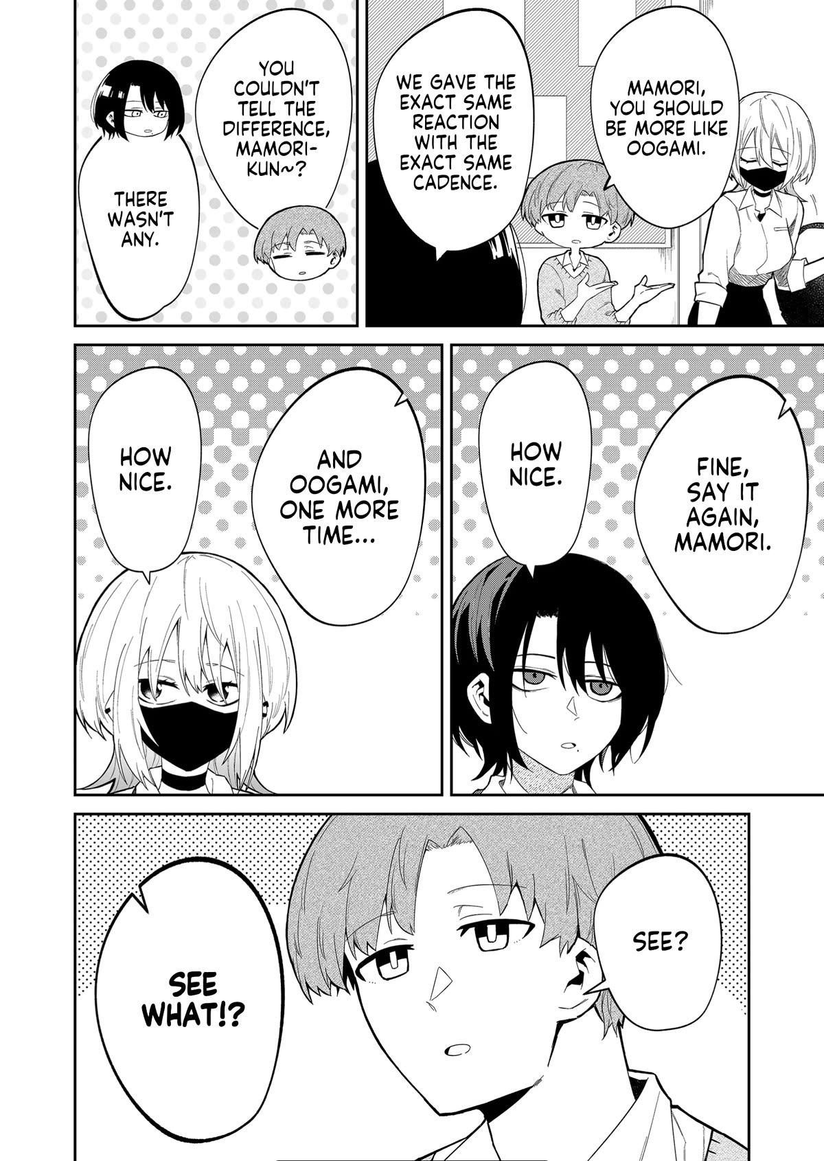 Wolf-chan Is Trying to Feign Indifference Chapter 13 page 4 - Chapter 13: Brand new phone and Contact info