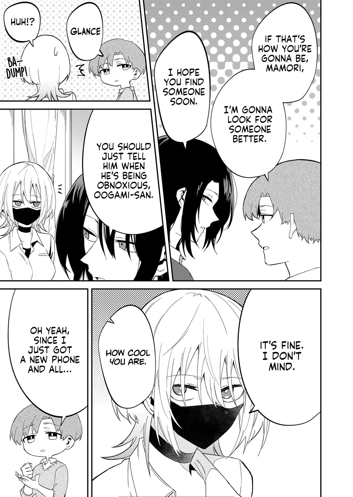 Wolf-chan Is Trying to Feign Indifference Chapter 13 page 5 - Chapter 13: Brand new phone and Contact info