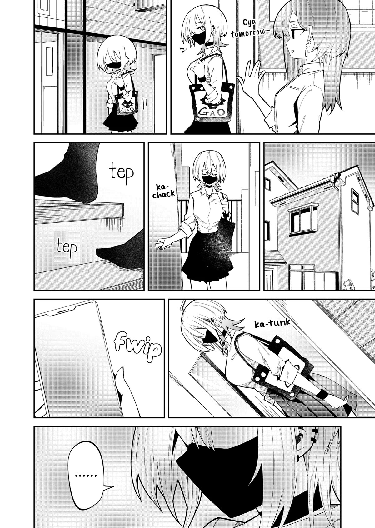 Wolf-chan Is Trying to Feign Indifference Chapter 13 page 8 - Chapter 13: Brand new phone and Contact info