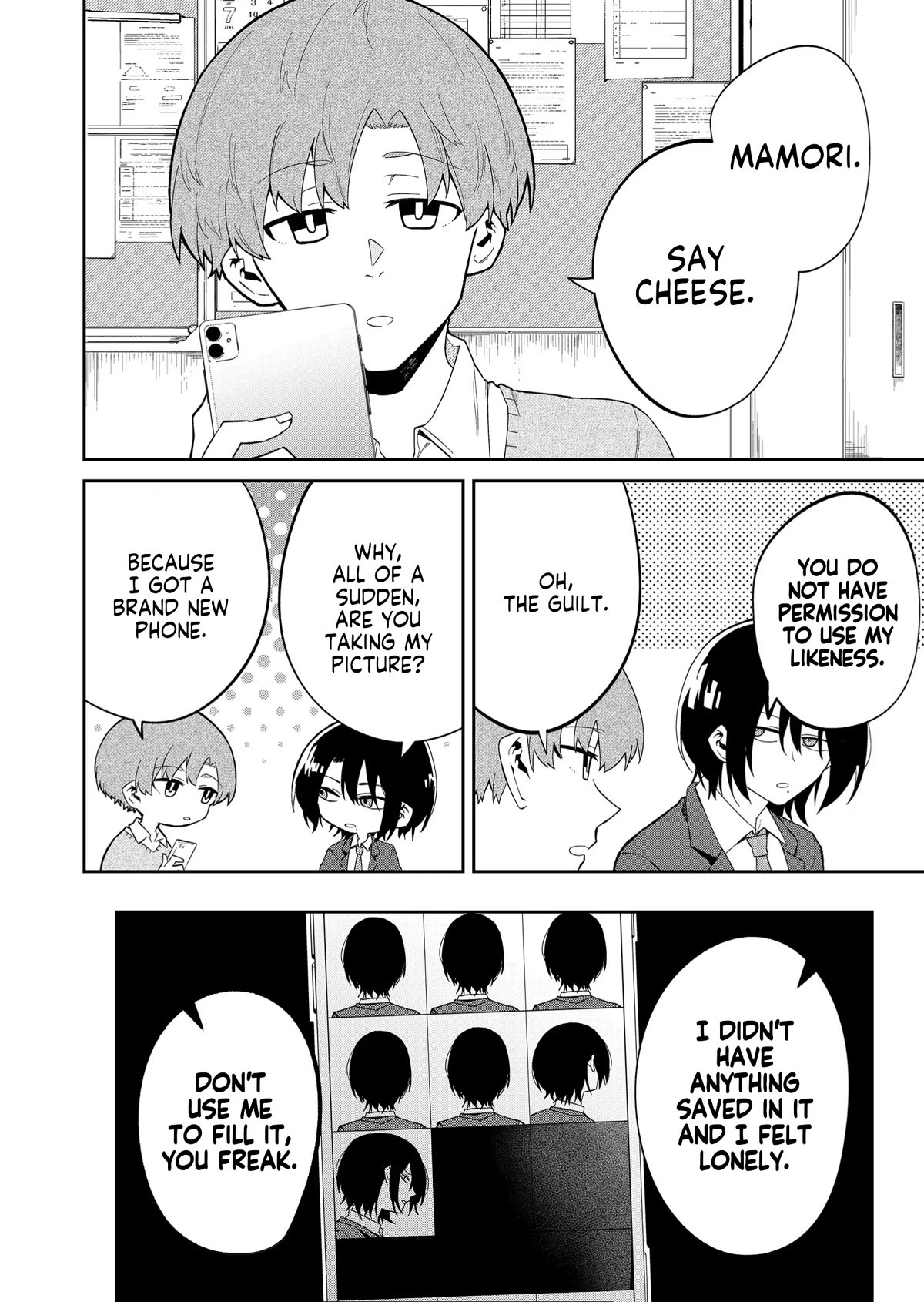 Wolf-chan Is Trying to Feign Indifference Chapter 14 page 2 - Chapter 14: Picture and Group