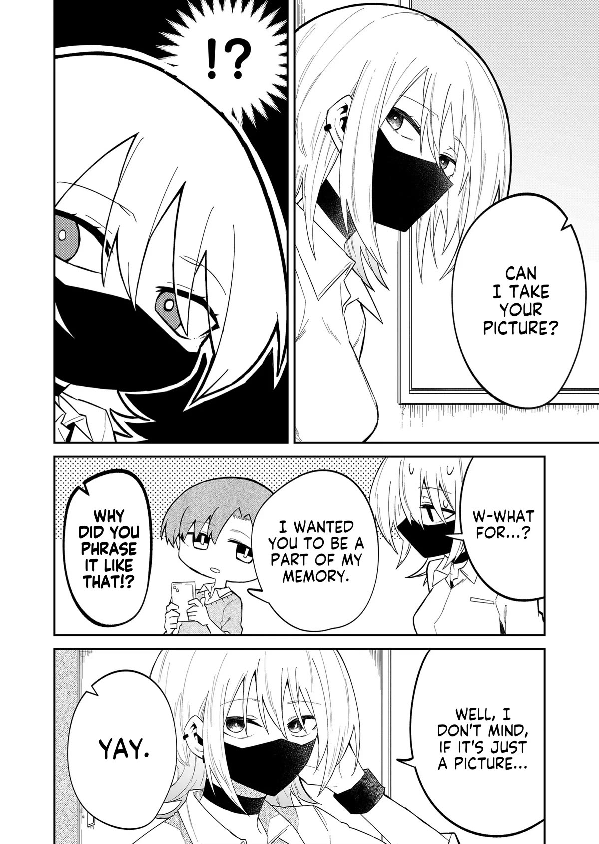 Wolf-chan Is Trying to Feign Indifference Chapter 14 page 4 - Chapter 14: Picture and Group