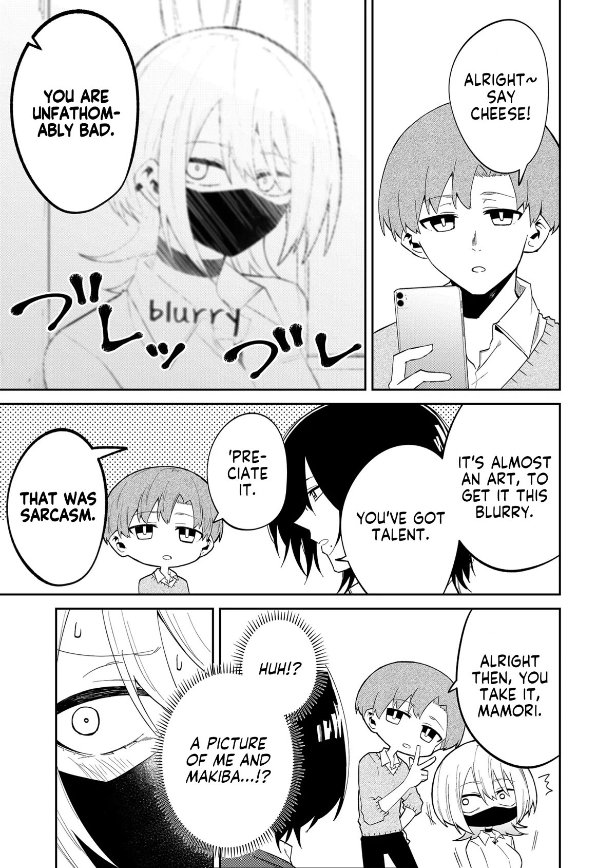 Wolf-chan Is Trying to Feign Indifference Chapter 14 page 5 - Chapter 14: Picture and Group