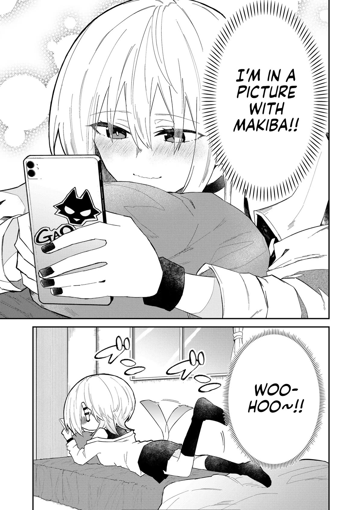 Wolf-chan Is Trying to Feign Indifference Chapter 14 page 9 - Chapter 14: Picture and Group