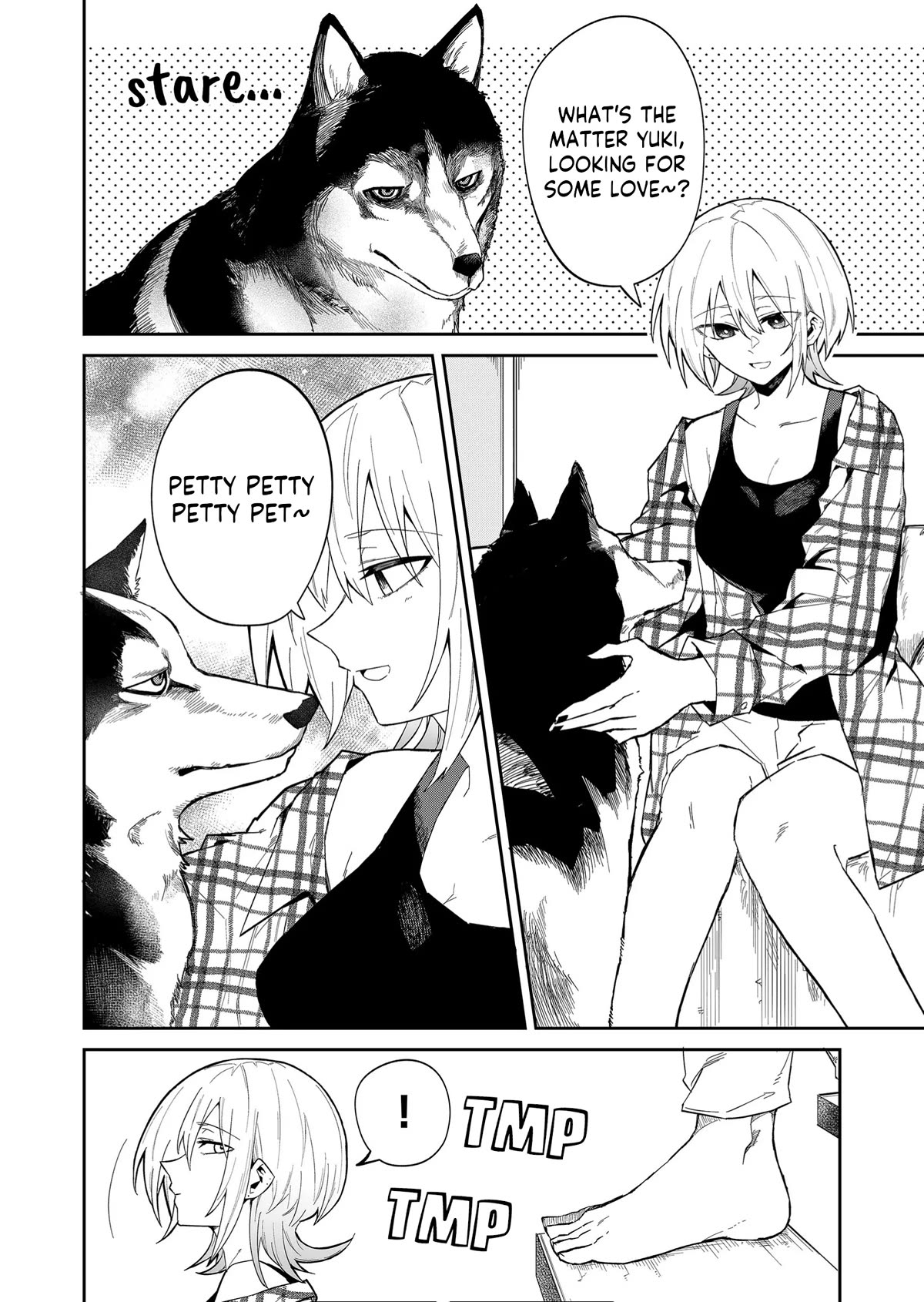 Wolf-chan Is Trying to Feign Indifference Chapter 15 page 2 - Chapter 15: Brother and Dog