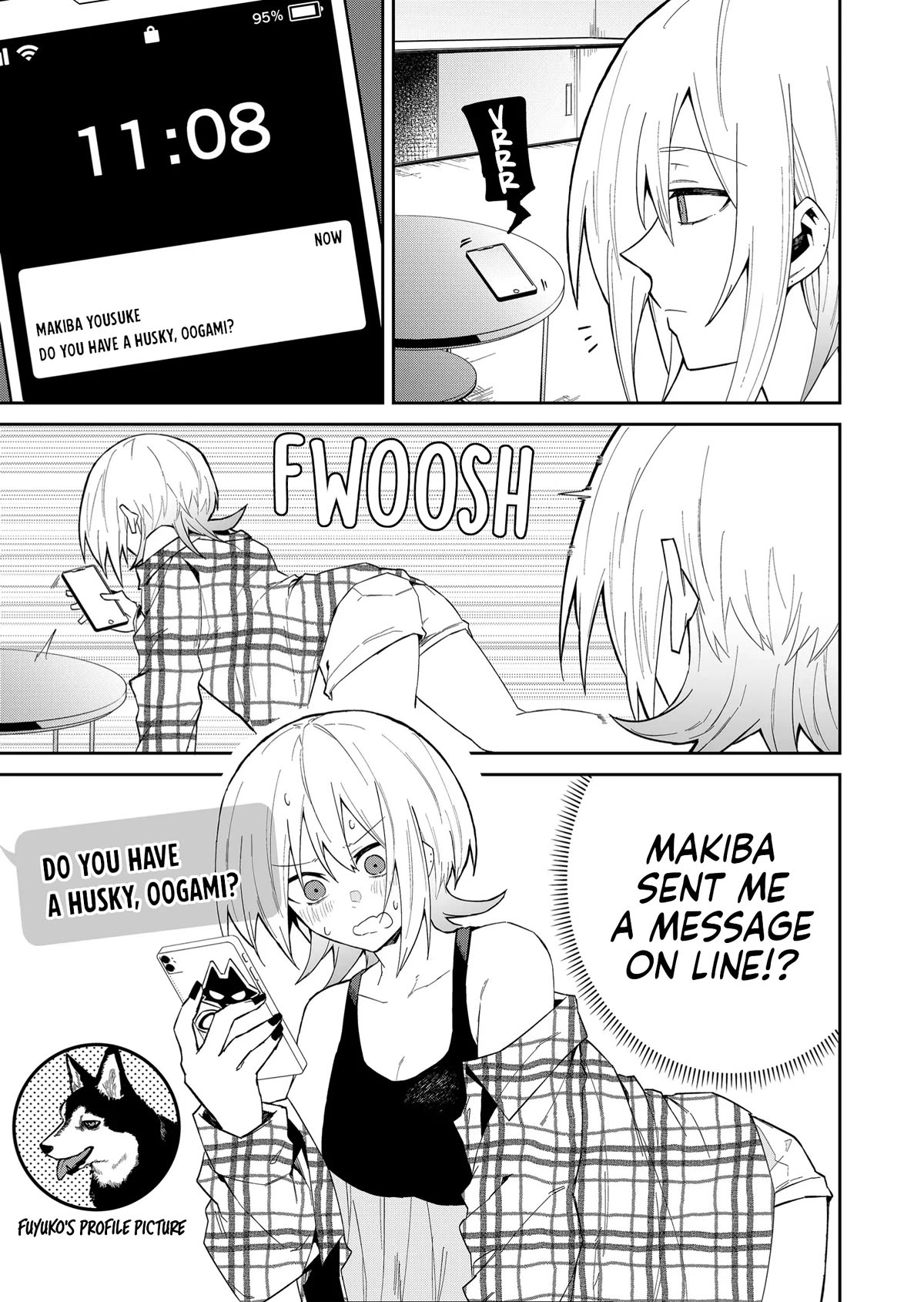 Wolf-chan Is Trying to Feign Indifference Chapter 15 page 5 - Chapter 15: Brother and Dog