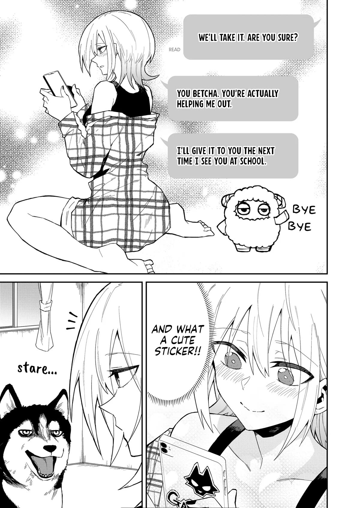 Wolf-chan Is Trying to Feign Indifference Chapter 15 page 7 - Chapter 15: Brother and Dog