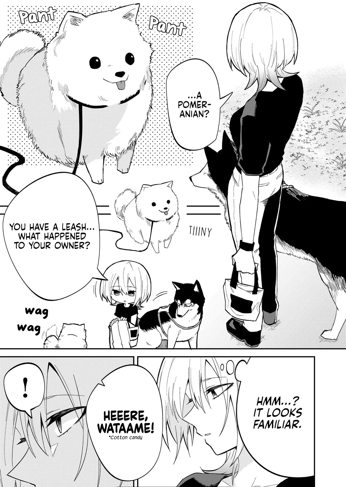 Wolf-chan Is Trying to Feign Indifference Chapter 16 page 3 - Chapter 16: Pomeranian and Husky