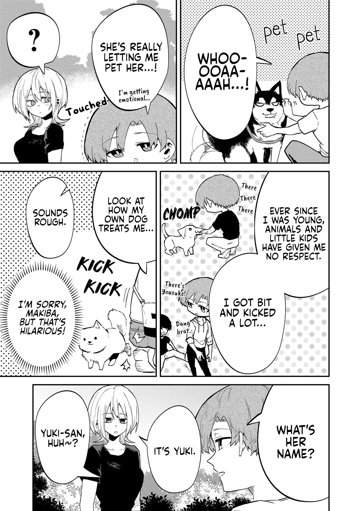 Wolf-chan Is Trying to Feign Indifference Chapter 16 page 7 - Chapter 16: Pomeranian and Husky