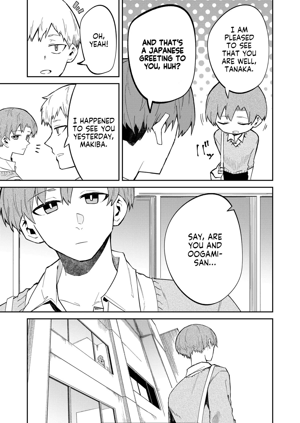Wolf-chan Is Trying to Feign Indifference Chapter 18 page 3 - Chapter 18: Are you two going out?