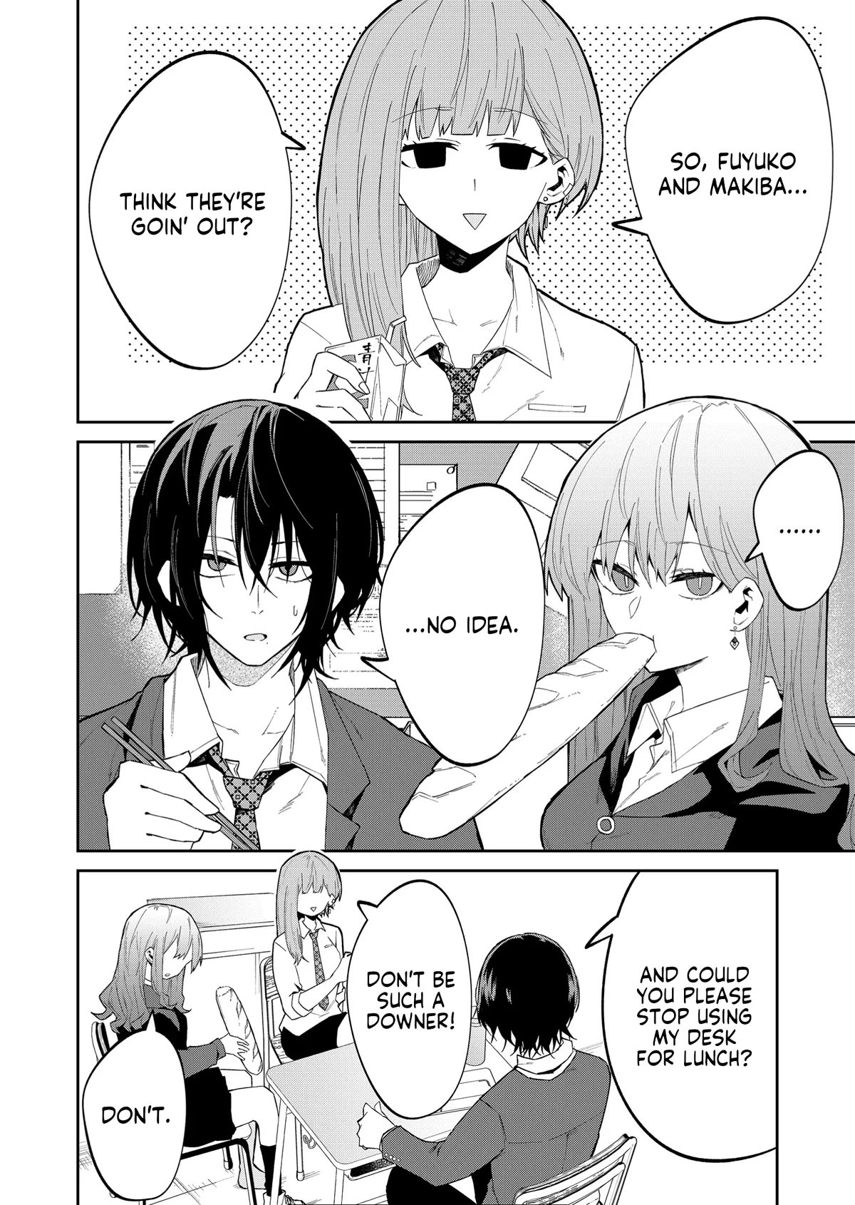 Wolf-chan Is Trying to Feign Indifference Chapter 19 page 2 - Chapter 19: The Oshi Protection Squad