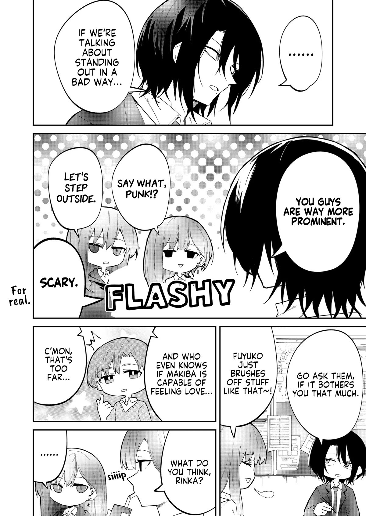 Wolf-chan Is Trying to Feign Indifference Chapter 19 page 4 - Chapter 19: The Oshi Protection Squad