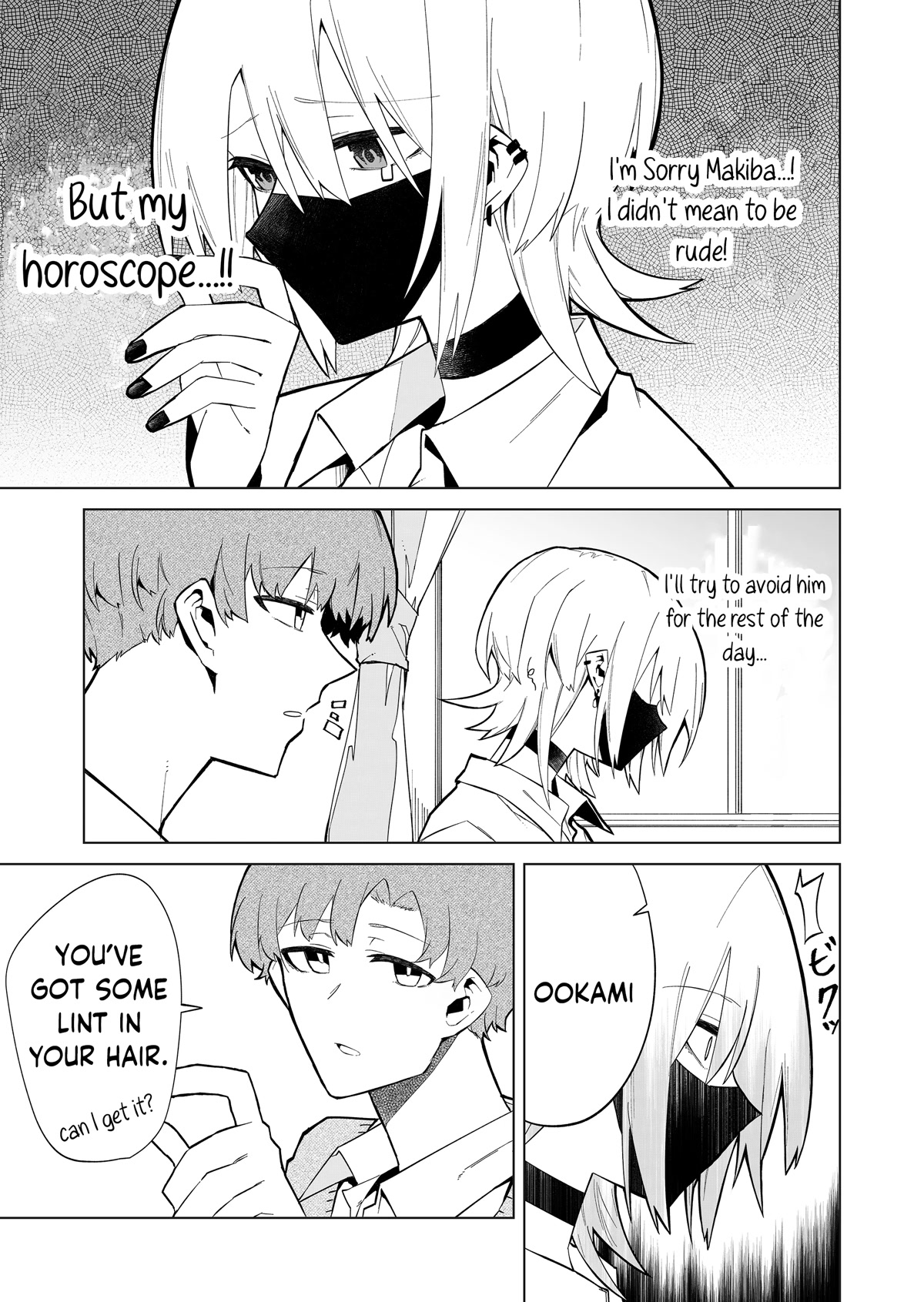 Wolf-chan Is Trying to Feign Indifference Chapter 2 page 5 - Chapter 2: Horoscopes and Sweets